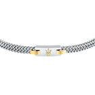 Ανδρικό Βραχιόλι Maserati JM425AVD103 Ασημί