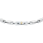 Ανδρικό Βραχιόλι Maserati JM425AVD108 Ασημί με Χρυσή Τρίαινα