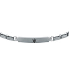 Ανδρικό Βραχιόλι Maserati Titanium JM426AXF06 Ασημί & Γκρι