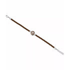 Ανδρικό Βραχιόλι Timberland Aldenbrook TDAGB0003405 Καφέ & Ασημί