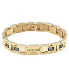 Ανδρικό Βραχιόλι Χειροπέδα Guess Frontiers JUMB01342JWYGBKT/U Χρυσό