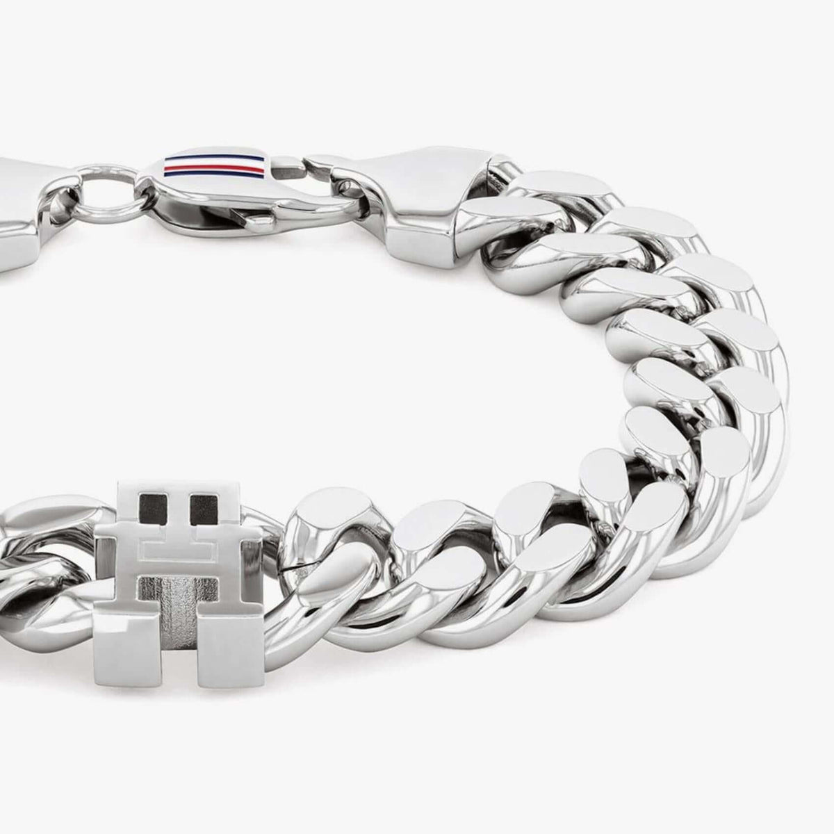 Ανδρικό Βραχιόλι Χειροπέδα Tommy Hilfiger 2790664 Ατσάλινο Ασημί