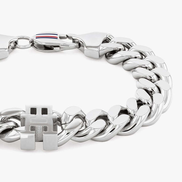 Ανδρικό Βραχιόλι Χειροπέδα Tommy Hilfiger 2790664 Ατσάλινο Ασημί