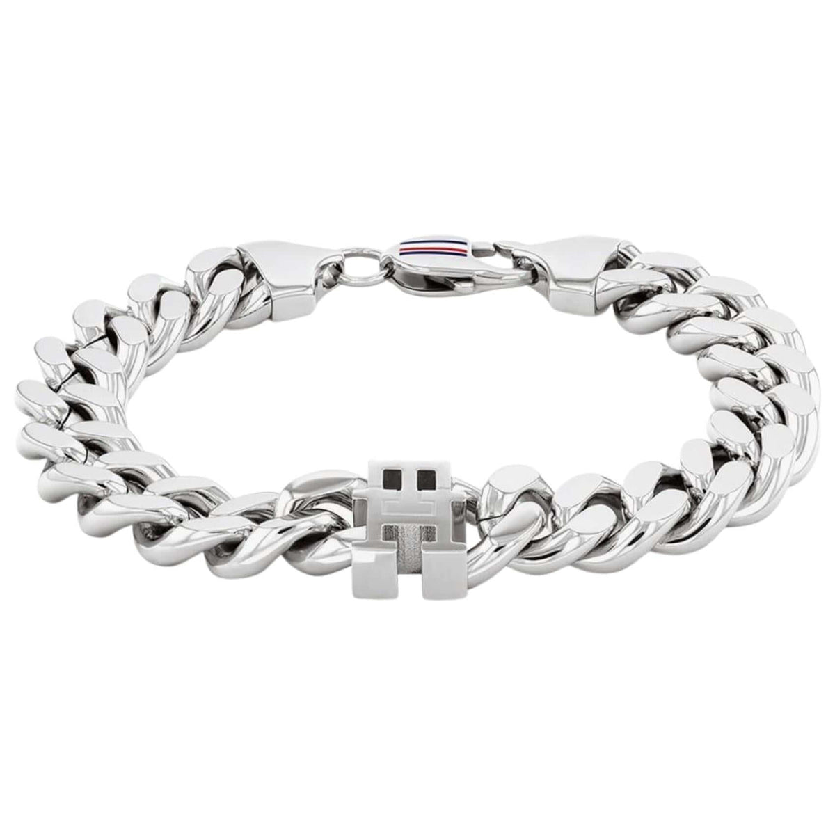 Ανδρικό βραχιόλι χειροπέδα Tommy Hilfiger 2790664 από ατσάλι σε ασημί χρώμα.