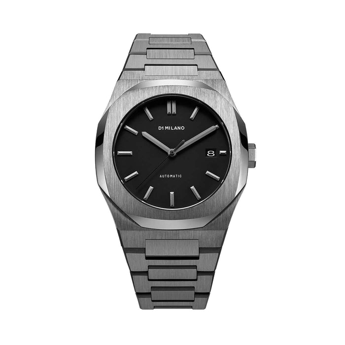 Ρολόι D1 Milano Skeleton D1-ATBJ02 Αυτόματο Με Μαύρο Μπρασελέ