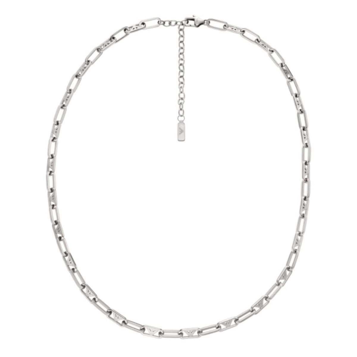 Ανδρικό Κολιέ Emporio Armani EGS3248040 με Ατσάλινη Αλυσίδα
