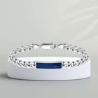 Ατσάλινο Βραχιόλι Lacoste 2040097 Ασημί Χειροπέδα