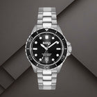 Ανδρικό Ρολόι Boss Troper 1514295 με Ασημί Μπρασελέ & Μαύρο Καντράν