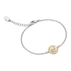 Ρολόι Just Cavalli Glam JC1L267M0085 Με Δίχρωμο Μπρασελέ