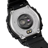 Προπονητικό ρολόι smartwatch G-Squad Casio G-Shock DW-H5600-1ER Solar με μαύρο καουτσούκ λουράκι και μαύρο καντράν διαμέτρου 44,5mm σε τετράγωνο σχημα.