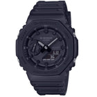 Casio G-Shock GA-2100-1A1ER Χρονογράφος Με Μαύρο Καουτσούκ Λουράκι