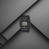 Ανδρικό ρολόι δαχτυλίδι Casio G-Shock DWN-5600-1ER με μαύρο ψηφιακό καντράν