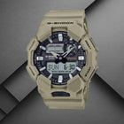 Ρολόι Casio G-Shock GA-010-5AER Χρονογράφος με Μπεζ Λουράκι