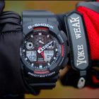 Ρολόι Casio G-Shock GA-100-1A4ER Με Μαύρο Καουτσούκ Λουράκι