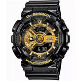 Ρολόι Χρονογράφος Casio G-Shock GA-110GB-1AER Με Μαύρο Καουτσούκ Λουράκι