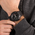 Ρολόι Χρονογράφος Casio G-Shock GA-140-1A1ER Με Μαύρο Καουτσούκ Λουράκι