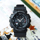 Ρολόι Χρονογράφος Casio G-Shock GA-140-1A1ER Με Μαύρο Καουτσούκ Λουράκι