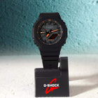 Ρολόι Χρονογράφος Casio G-Shock GA-2100-1A4ER Με Μαύρο Καουτσούκ Λουράκι