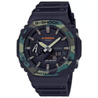 Χρονογράφος Casio G-Shock GA-2100SU-1AER Με Μαύρο Καουτσούκ Λουράκι Camouflage