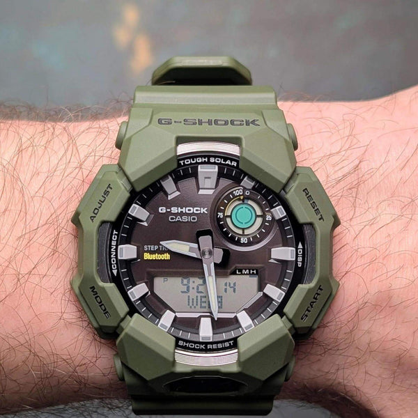 Ρολόι Casio G-Shock GA-B010-3AER Bluetooth με Χακί Λουράκι