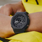 Ρολόι Casio G-Shock GA-B2100-1A1ER Solar Με Μαύρο Καουτσούκ Λουράκι