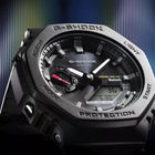 Ρολόι Casio G-Shock GA-B2100-1AER Solar Με Μαύρο Καουτσούκ Λουράκι