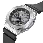 Ρολόι Χρονογράφος Casio G-Shock GM-2100-1AER Με Μαύρο Καουτσούκ Λουράκι