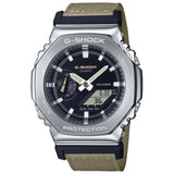 Ρολόι Χρονογράφος Casio G-Shock GM-2100C-5AER Με Μπεζ Υφασμάτινο Λουράκι