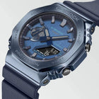 Ρολόι Χρονογράφος Casio G-Shock GM-2100N-2AER Με Μπλε Καουτσούκ Λουράκι