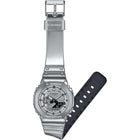 Ανδρικό Ρολόι Casio G-SHOCK GM-2100YM-8AER Με Ασημί Καουτσούκ Λουράκι