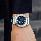 Ανδρικό Ρολόι Casio G-Shock GM-2110D-2BER με Ασημί Μπρασελέ