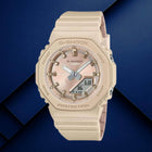 Γυναικείο Ρολόι Casio G-Shock GMA-P2100ST-9AER Mε Μπεζ Καουτσούκ Λουράκι