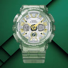 Ρολόι Casio G-Shock GMA-S120GS-3AER Με Πράσινο Καουτσούκ Λουράκι