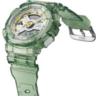 Ρολόι Casio G-Shock GMA-S120GS-3AER Με Πράσινο Καουτσούκ Λουράκι