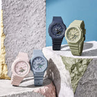 Ρολόι Casio G-Shock GMA-S2100BA-2A2ER Με Γαλάζιο Καουτσούκ Λουράκι