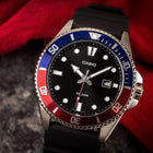 Ρολόι Casio MDV-107-1A3VEF Με Μαύρο Καουτσούκ Λουράκι