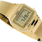 Τετράγωνο Ρολόι Casio Vintage A-700WEMG-9AEF Με Χρυσό Μπρασελέ
