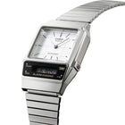 Τετράγωνο Ρολόι Casio Vintage AQ-800E-7AEF Με Ασημί Μπρασελέ