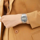 Τετράγωνο Ρολόι Casio Vintage A-700WEM-7AEF Με Ασημί Μπρασελέ