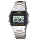 Casio Vintage Iconic A-164WA-1VES Με Ασημί Μπρασελέ