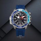 Καταδυτικό Ρολόι Citizen Promaster Aqualand BJ2169-08E Με Μπλε Λουράκι και Μαύρο Καντράν