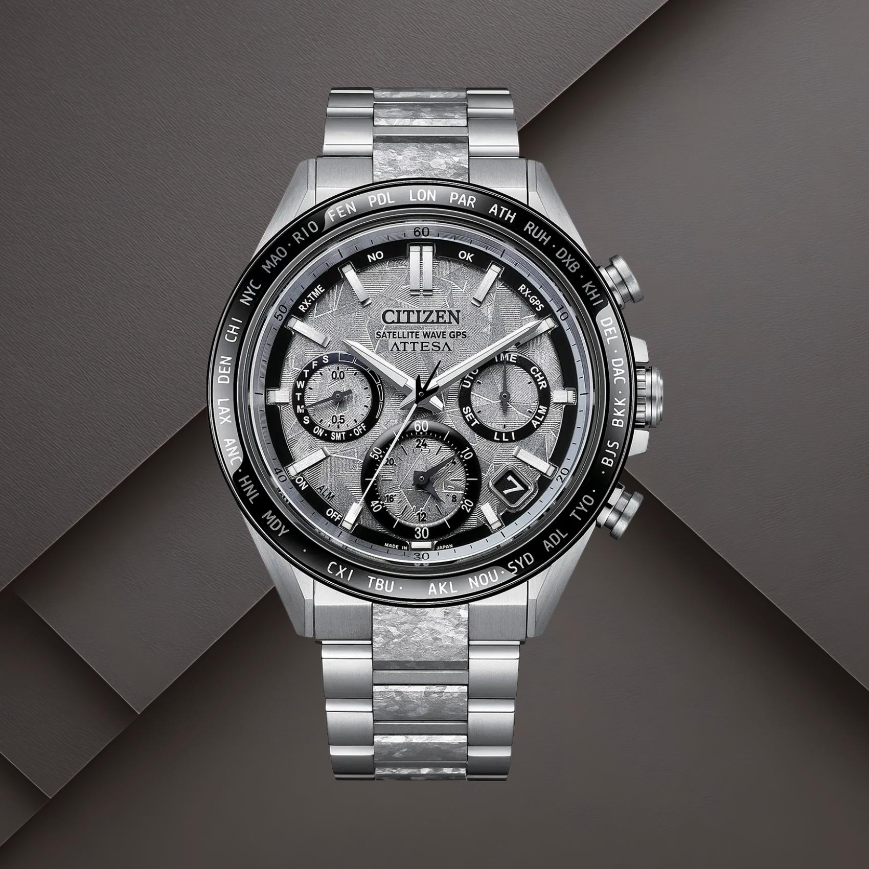 Ρολόι Citizen Attesa CC4076-65A Eco-Drive Satellite Wave GPS με