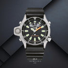 Καταδυτικό Ρολόι Citizen Promaster Divers JP2000-08E Με Μαύρο Καουτσούκ Λουράκι & Μαύρο Καντράν