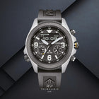 Ανδρικό Ρολόι Citizen Promaster Land Eco-Drive JV1007-07E Ψηφιακό-Αναλογικό με Μαύρο Καουτσούκ Λουράκι