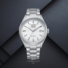 Ανδρικό Ρολόι Citizen Automatic NH8391-51AE με Ασημί Μπρασελέ & Λευκό Καντράν