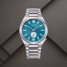 Αυτόματο Ρολόι Citizen Tsuyosa NK5010-51L Με Ασημί Μπρασελέ & Μπλε Καντράν