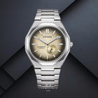 Ρολόι Citizen Super Titanium Zenshin 60 NK5020-58P με Ασημί Μπρασελέ & Χρυσό Καντράν