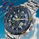 Ρολόι Citizen Promaster Skyhawk JY8078-52L Blue Angel Με Ασημί Μπρασελέ
