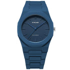 Ρολόι D1 Milano Navy Blue D1-PCBJ21 Με Μπλε Μπρασελέ