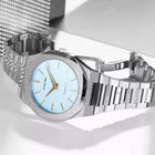 Ρολόι D1 Milano Ultra Thin Dusk D1-UTBL17 Με Ασημί Μπρασελέ